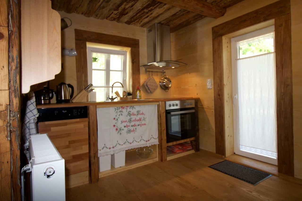 Ferienhaus Anno Dazumal, Wie Zu Opa'S Zeiten 클링겐터 외부 사진