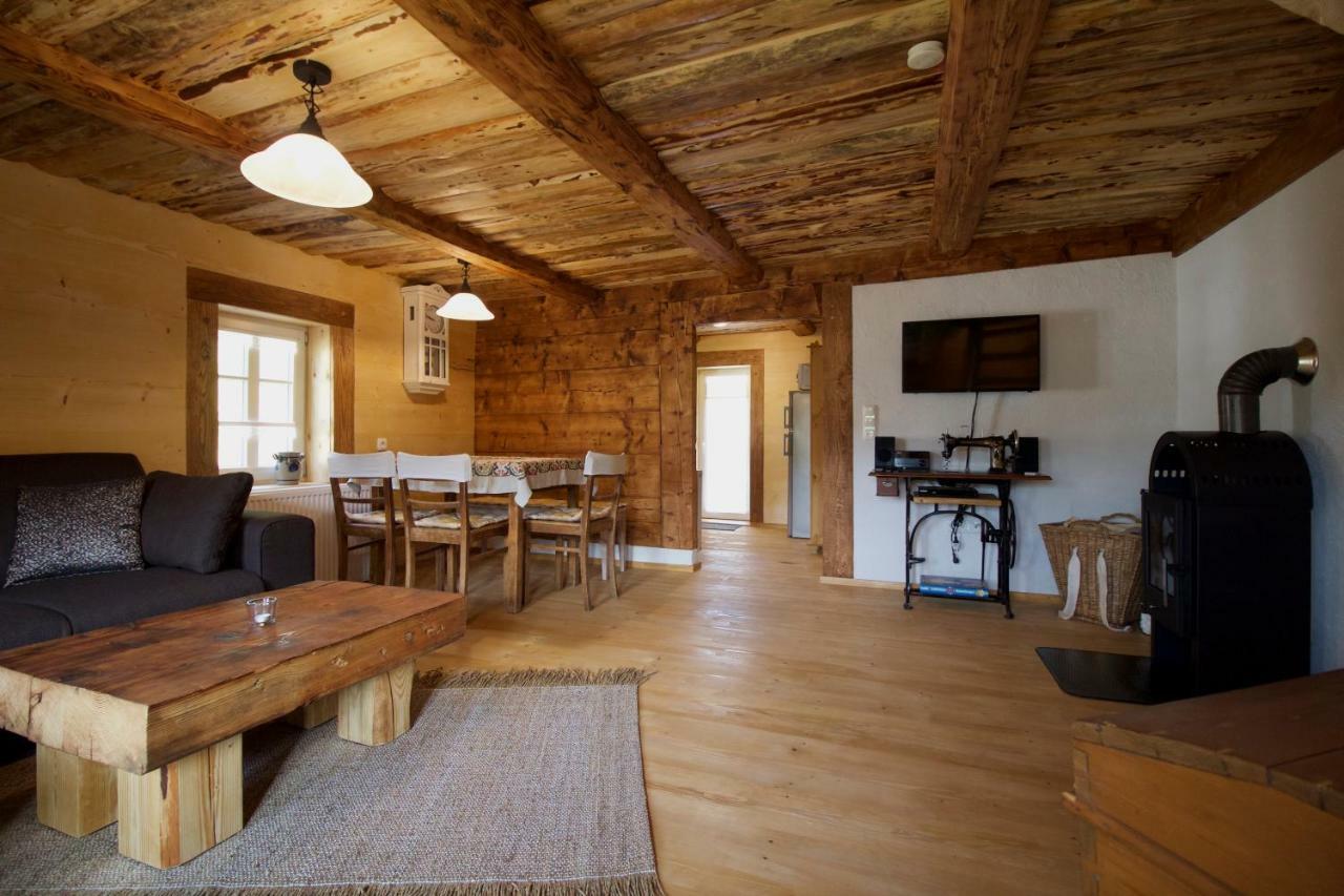 Ferienhaus Anno Dazumal, Wie Zu Opa'S Zeiten 클링겐터 외부 사진