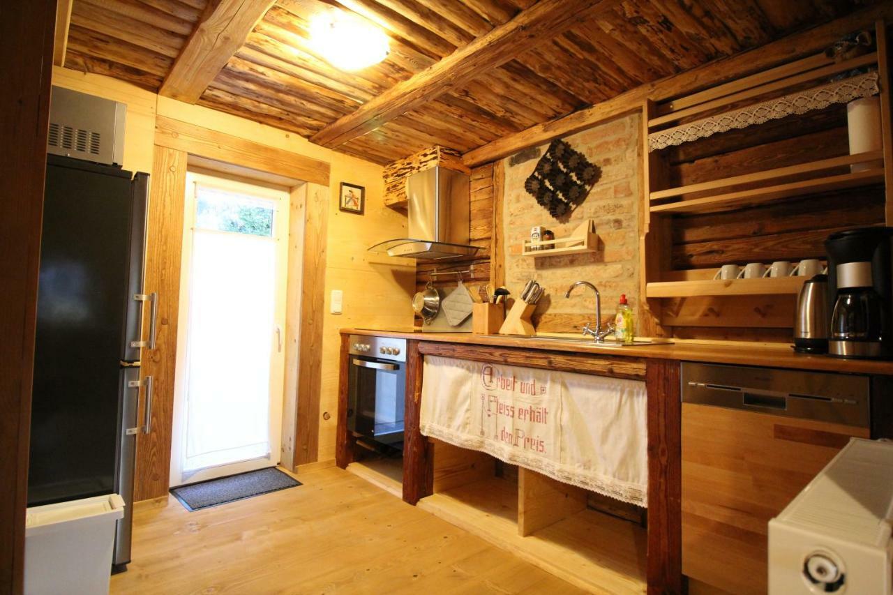 Ferienhaus Anno Dazumal, Wie Zu Opa'S Zeiten 클링겐터 외부 사진